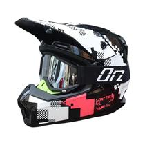 Capacete De Motocicleta Off-Road Totalmente Coberto Para Veículos Elétricos, Montanha E Downhill,
