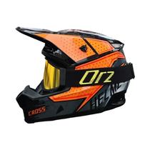 Capacete De Motocicleta Off-Road Totalmente Coberto Para Veículos Elétricos, Montanha E Downhill,