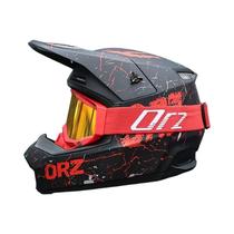 Capacete De Motocicleta Off-Road Totalmente Coberto Para Veículos Elétricos, Montanha E Downhill,