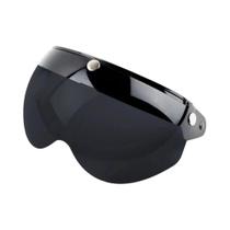 Capacete De Motocicleta Retro Com Visor De Sol À Prova De Vento, Óculos De Ciclismo Capacete De Motocicleta Retro Com Visor De Sol À Prova De Vento, Óculos De Ciclismo