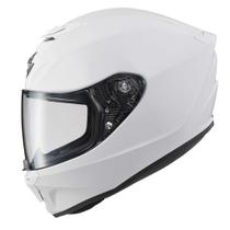 Capacete de motocicleta ScorpionEXO R420 Full Face Bluetooth Branco