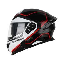 Capacete De Motocicleta Unissex Aprovado Pelo DOT Com Visor Duplo E Função Flip up