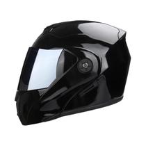 Capacete De Motocicleta Unissex Certificado DOT Com Lente Dupla E Visor Modular Rebatível