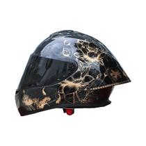 Capacete De Motocicleta Unissex Com Certificação DOT, Resistente a Impactos, ABS, Para Uso Diário Em