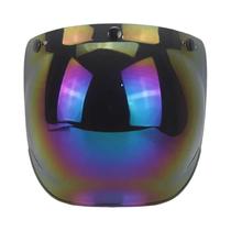 Capacete De Motocicleta Vintage Com Viseira Bolha Aberta, 12 Cores Disponíveis, Qualidade Superior,