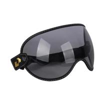 Capacete De Motocicleta Vintage Retrô Aberto Uchoose, Compatível Com Todos Os Modelos, Com Viseira