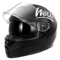 Capacete de motocicleta Westt Storm X Full Face aprovado pelo DOT