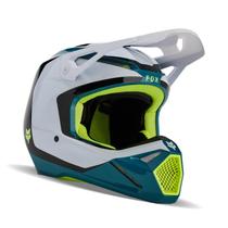 Capacete de motocross Fox Racing V1 Nitro Maui Blue Small Capacete de motocross Fox Racing V1 Nitro Maui Blue Small