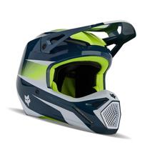 Capacete de Motocross Fox Racing V1 Youth - Dark Indigo - Tamanho M