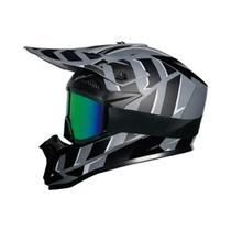 Capacete de motocross infantil ORZ para off-road, downhill, AM, DH e cross.