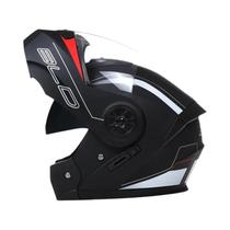 Capacete De Motocross Unissex Com Lentes Duplas, Modular, Flip-up, Integral, BLD