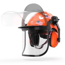 Capacete de motosserra TOOLIOM Forestry Safety ANSI Z89.1 Arborist