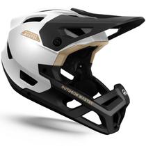 Capacete de mountain bike OutdoorMaster Grizzly Pearl White