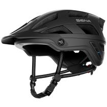 Capacete de mountain bike Sena M1 EVO Smart Matte Black Large