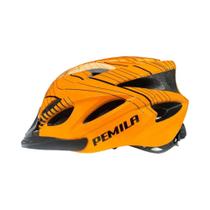 Capacete de Mountain Bike Ultraleve com Viseira Solar - Listrado
