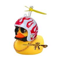 Capacete De Pato De Borracha Amarelo, Decoração De Interior De Carro, Acessórios Automotivos