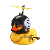 Capacete De Pato De Borracha Amarelo, Decoração De Interior De Carro, Acessórios Automotivos