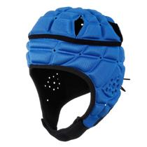 Capacete de proteção de cabeça Surlim Rugby Soccer Scrum Cap Kids Blue M