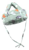 Capacete De Proteção Infantil Bebcape Anti Impacto Ajustavel Verde Capacete De Proteção Infantil Bebcape Anti Impacto Ajustavel Verde