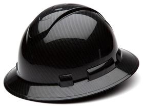Capacete de proteção Pyramex Ridgeline Full Brim 4 pontos com catraca preta Capacete de proteção Pyramex Ridgeline Full Brim 4 pontos com catraca preta