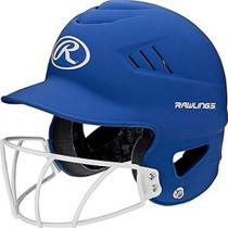 Capacete de rebatidas Rawlings COOLFLO HIGHLIGHTER com protetor facial