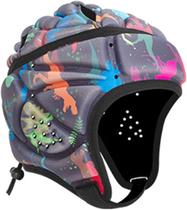 Capacete de Rugby Flygragon, capacete ajustável para futebol 7v7 para jovens e adultos, proteção macia acolchoada, headgear respirável para flag football, jiu-jitsu brasileiro, capacete para necessidades especiais, tamanho L