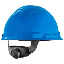 Capacete de Segurança 3M H-703 Secure Fit Azul Claro Com Suspensão de Catraca e Sensor UV HB004726731 CA 29638