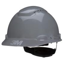 Capacete de segurança 3M Hard Hat SecureFit H-708SFV-UV, cinza