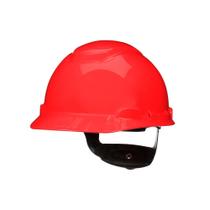Capacete de segurança 3M SecureFit H-705SFR-UV vermelho não ventilado
