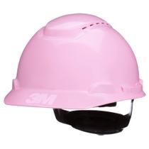Capacete de segurança 3M SecureFit H-713SFV-UV rosa ventilado estilo boné