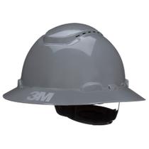Capacete de segurança 3M SecureFit H-808SFV-UV cinza com aba cheia
