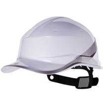 Capacete de segurança aba frontal com carneira - Baseball Diamond V (Branco) Capacete de segurança aba frontal com carneira - Baseball Diamond V (Branco)