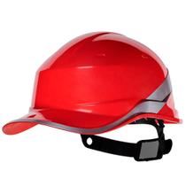 Capacete de segurança aba frontal com carneira - Baseball Diamond V (Vermelho) Capacete de segurança aba frontal com carneira - Baseball Diamond V (Vermelho)