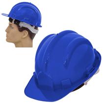 Capacete de Segurança Aba Frontal Epi Obra Azul Delta Plus Capacete de Segurança Aba Frontal Epi Obra Azul Delta Plus