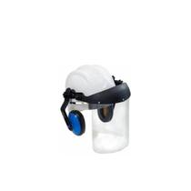 Capacete De Segurança Acoplado Abafador E Protetor Facial - Plastcor Capacete De Segurança Acoplado Abafador E Protetor Facial - Plastcor