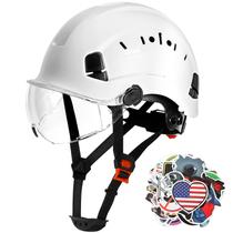 Capacete de segurança Aolamegs ABS com ventilação ajustável para adultos Capacete de segurança Aolamegs ABS com ventilação ajustável para adultos