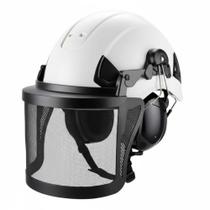 Capacete de Segurança Com Abafador e Protetor Facial Modelo PRO Capacete de Segurança Com Abafador e Protetor Facial Modelo PRO