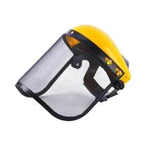 Capacete De Segurança Completo Com Máscara Protetora De Malha Para Cortador De Grama, Proteção