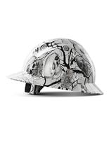 Capacete de segurança Hard Hat LANON Full Brim FRP cinza carvão