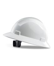 Capacete de segurança Hard Hat PACIFIC PPE Full Brim HDPE branco