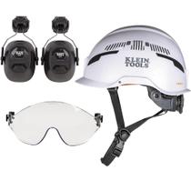 Capacete de segurança Klein Tools Tipo 2 Ventilado Classe C Capacete de segurança Klein Tools Tipo 2 Ventilado Classe C