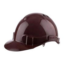 Capacete de Segurança Libus sem Suspensão Gênesis Marrom