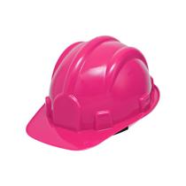 Capacete De Segurança Mulher Feminino Rosa Vermelho Pink Ca com jugular - Delta Plus
