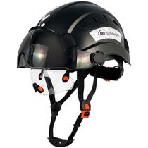 Capacete de segurança SAFEBUILDER Industrial com viseira aprovado pela OSHA