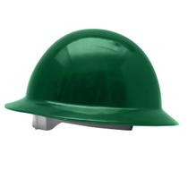 Capacete de Segurança Tipo Eletricista Aba Total Verde Escuro C.A. 25883