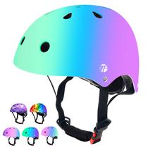 Capacete de skate JeeFree ajustável em gradiente de cor de 3 a 14 anos