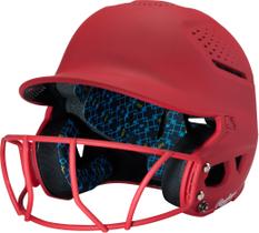 Capacete de Softball Rawlings RX2 Series Senior Scarlet Capacete de Softball Rawlings RX2 Series Senior Scarlet