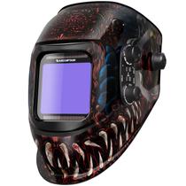 Capacete de soldagem ARCCAPTAIN Auto Darkening True Color Alien