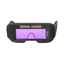 Capacete De Soldagem Com Escurecimento Automático Solar, Óculos LCD Para Soldagem TIG MIG MMA Plasma