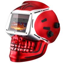 Capacete de soldagem DEKOPRO Auto Darkening True Color Skull Design Capacete de soldagem DEKOPRO Auto Darkening True Color Skull Design